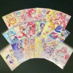開封済み 18枚セット まとめ売り プリキュア カードウエハース