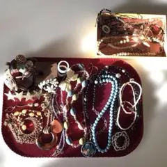 【遺品・生前整理】アクセサリーまとめ売り③ ABISTEネックレス