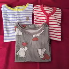 ロンパース 80　まとめ売り３着