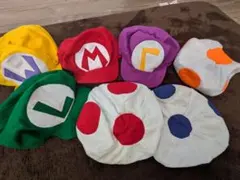 キャラクター帽子セット 7点