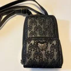 ANNA SUI mini スマホショルダーバッグ バタフライ