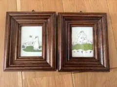 ムーミン　ポスター　アート　木製フレーム