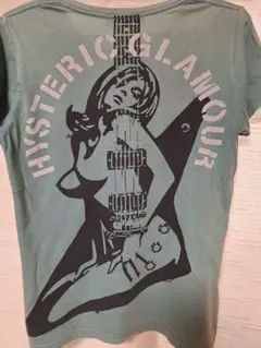 HYSTERIC GLAMOUR ギターグラフィック Tシャツ 半袖