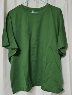 緑色 クルーネック Tシャツユニクロ