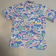 ポロラルフローレン90sアロハシャツ Lサイズ ハワイアンvintagecamp