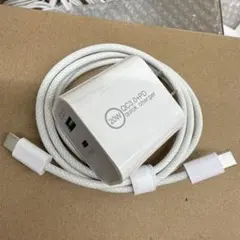 20W 急速充電器 USB Type-Cセット