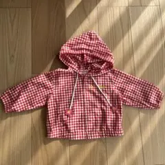 Miki house Chieco Saku 赤いチェック柄 アウター