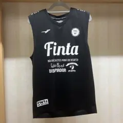 Finta ノースリーブシャツ ブラック 92-100