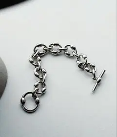 【WYM】CHUNKY CHAIN BRACELET シルバー系2のサムネイル