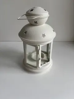 IKEA キャンドルランタン ホワイト