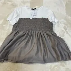 [新品]UNTITLED アンタイトル半袖Tシャツ サイズ4 大きい　ゆったり