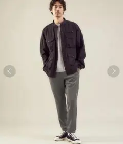 グリーンレーベル リラクシング イージーパンツ ウォッシャブル S グレー