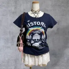 y2k 00s 平成ギャル フェアリーグランジ archive プリントTシャツのサムネイル