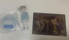 名探偵コナン　コナン(アクスタ) 新一&平次(カード)
