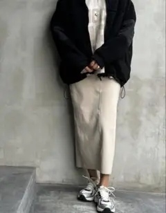 ブラック フリースジャケット