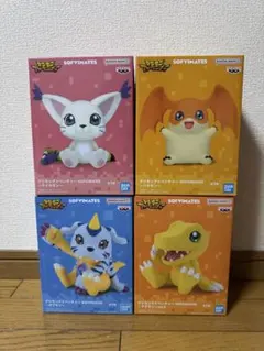 デジモン SOFYMATES 4体セット バンダイ