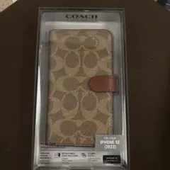 ★★再値下げ★★ COACH iPhone SE (2022) 手帳型ケース