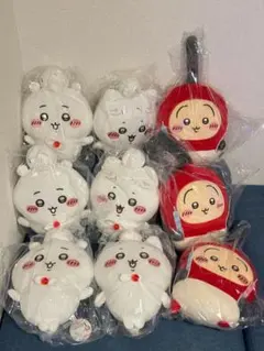 ちいかわ誕生日BIGぬいぐるみ9点セット　ちいかわ　うさぎ　ハチワレ