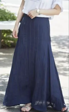 JOURNAL STANDARD ロングスカート　ネイビー