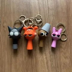 スプランキー　キャラクターキーホルダー4個セット