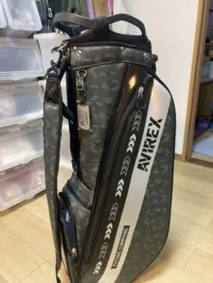 AVIREX スタンド式 キャディバッグ 8.5型／未使用／アヴィレックス