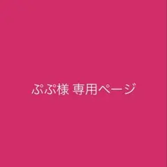 ぷぷ様専用ページ