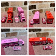 【新品】 カーズ　マックトラック　トレーラー　2セット　ミニカー収納トレーラー