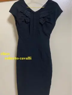 Roberto Cavalli ノースリーブタイトドレス