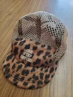 ELDORESO エルドレッソキャップ　Sサイズ　レオパード豹柄　ランニング