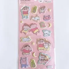 クレヨンしんちゃん　ふわふわシール