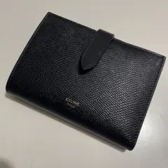 CELINE 二つ折り財布 ブラックのサムネイル