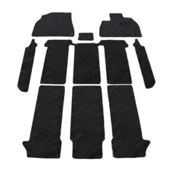 新型 ヴォクシー ノア 90系 フロアマット 織柄黒 ハイブリッド車 7人乗