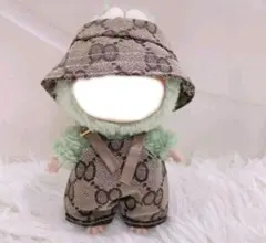 新品★らぶぶ服★ぬい服　サロペット＆帽子2点セット✨