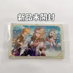 新品未開封 　アルベド　空　パイモン　原神シールウエハース