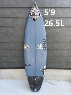 DHD サーフボード 5'9 26.5L Lightning PU