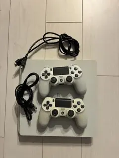 Play Station 4本体【コンセント、コントロール2つ付き】
