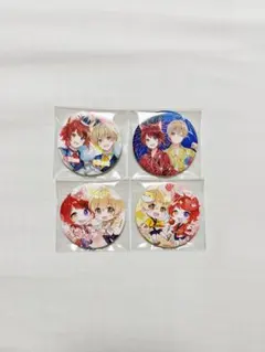 すとぷり　るぅりいぬ缶バッジ4個セット