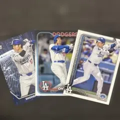 大谷翔平 Shohei Ohtani Topps カード 3枚セット