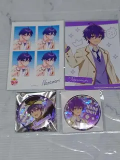 すとぷり ななもり。 缶バッジ ランダムブロマイド アニメイト特典 4点セット