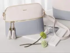 LOVEVOOK ショルダーバッグ ライトブルー 2トーン レディース