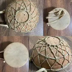 陶器製 民族楽器 太鼓打楽器 伝統楽器