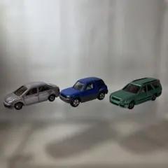 【絶版トミカ】1990年代名車3台セット（初代プリウス／RAV4／ステージア）