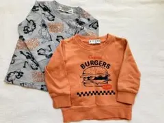 トレーナー 2点セット　サイズ80