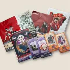 ☆*☆様 ワンピース クリアファイル ステッカー ラバー アクリル小物《9点セッ