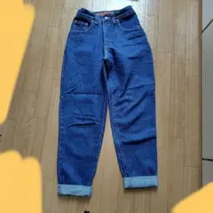 TRUSSARDI JEANS デニムパンツ ハイウエストテーパード