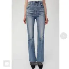 moussy マウジー　MVSフレア　デニムパンツ　ブルー　25インチのサムネイル