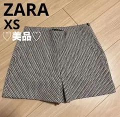 【ZARA】❤︎美品❤︎ハイウエスト ショートパンツ 千鳥柄 チェック柄 XS ザラ