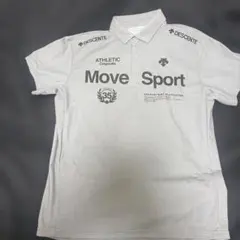 極美品⭕️DESCENTE Move Sport ポロシャツ グレーのサムネイル