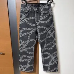 XLARGE チェーン柄 ブラックデニム 30のサムネイル