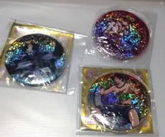 ONEPIECE 麦わらストア限定 輩缶バッジ エース サボ コアラ